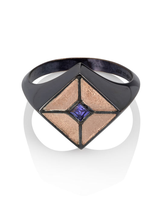 Midnight Signet Ring