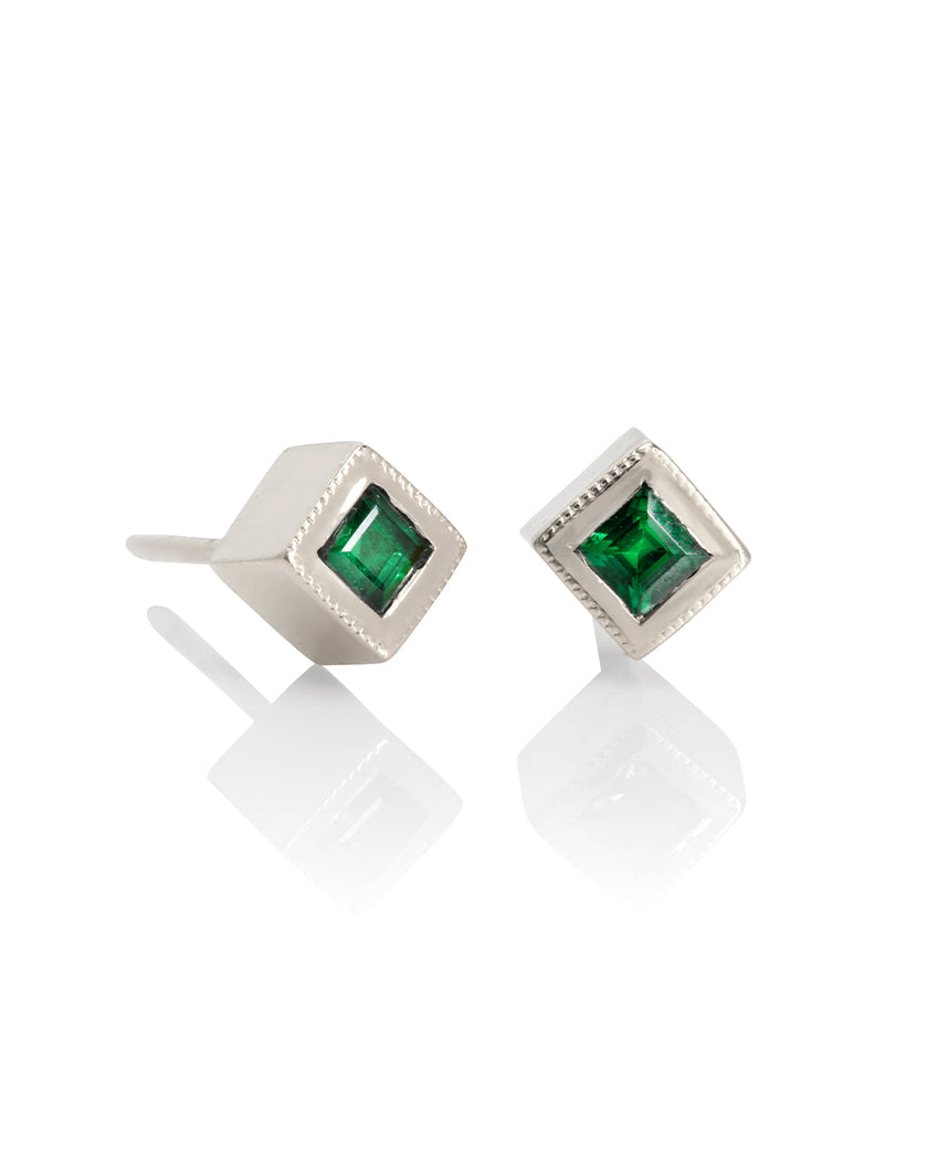 Mosaic Treasure Stud Earrings