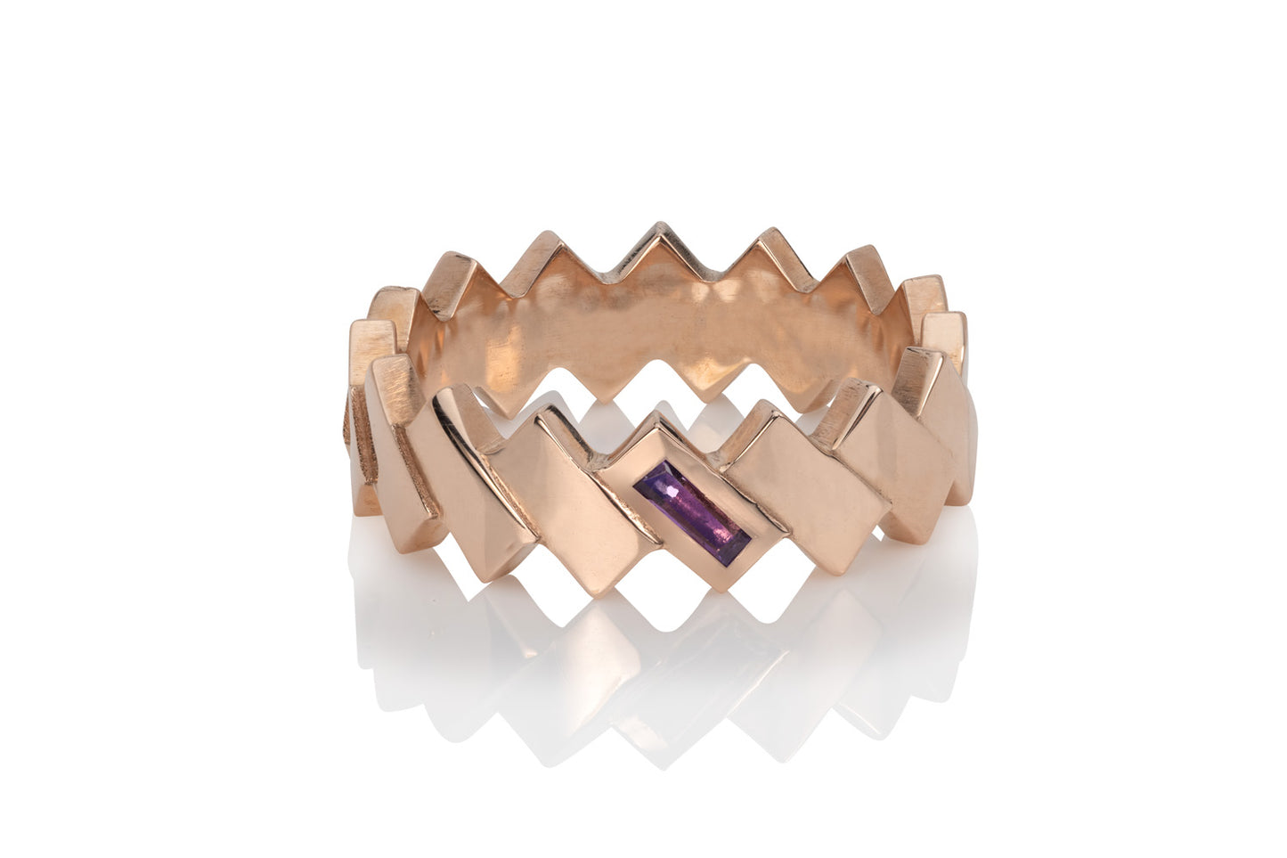 Tiles Eternity Ring
