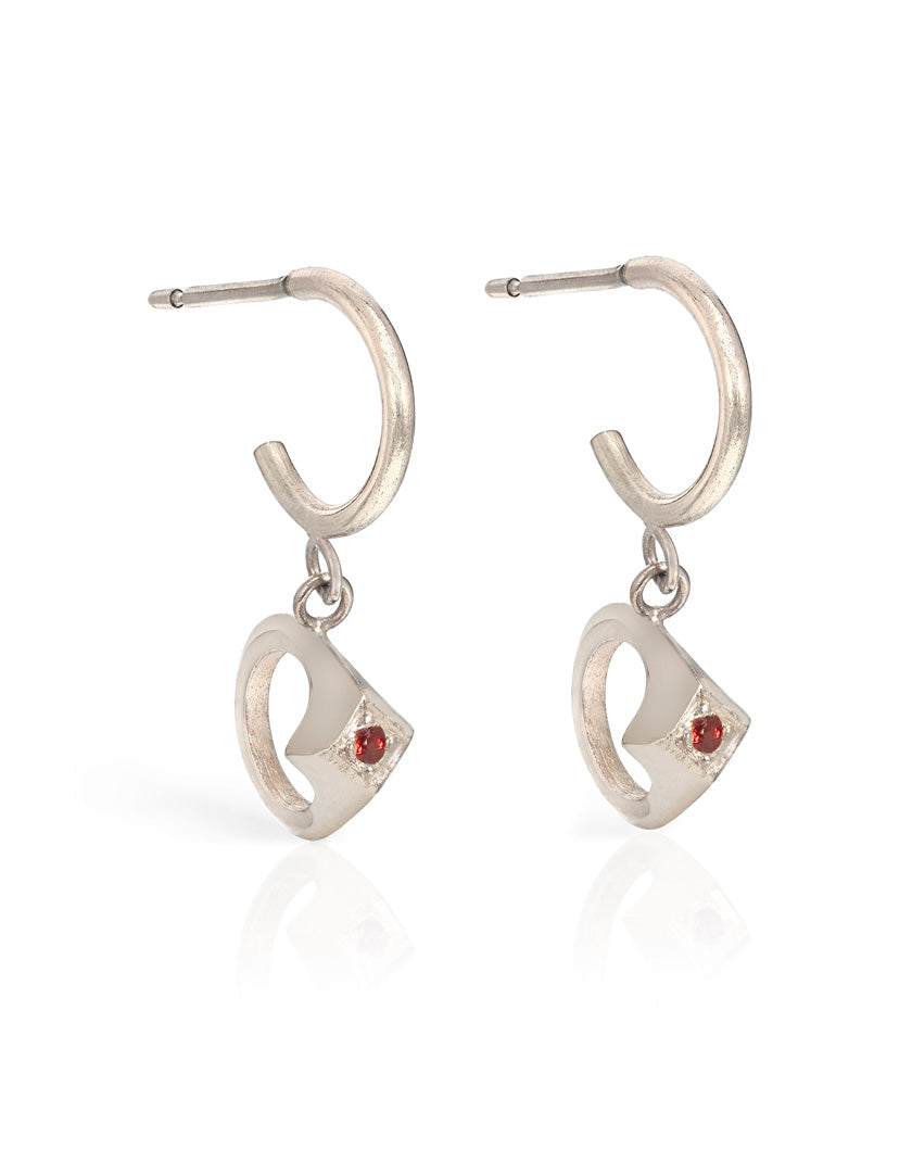 Dauphin Hoop Earrings